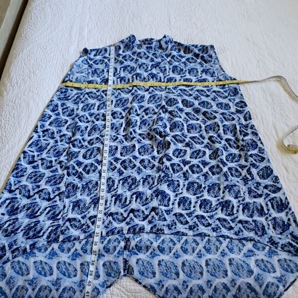 Rachel Roy Dress Blue White Shift - Picture 3 of 14